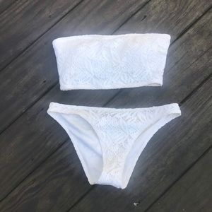 Aerie bandeau bikini set